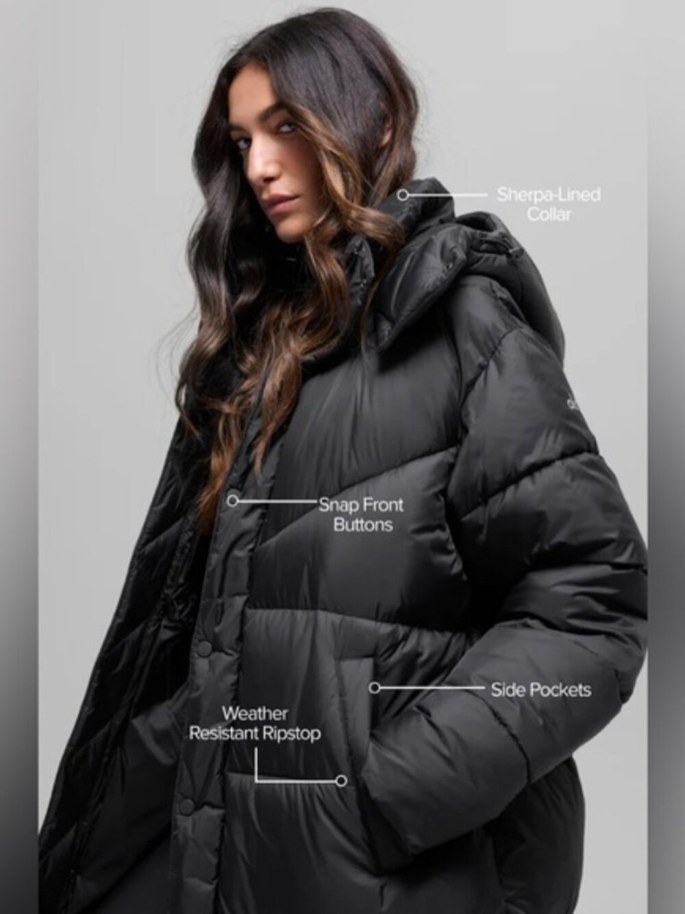 NEW ALO Gold Rush Puffer Trench Long Coat Jacket | US XS Unisex - Picture 5 of 14